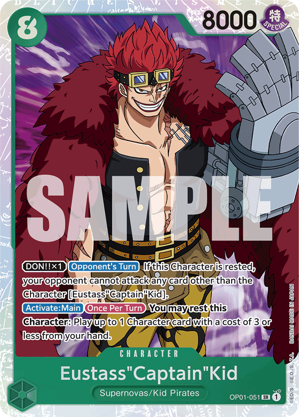 Eustass"Captain"Kid — OP01-051r1