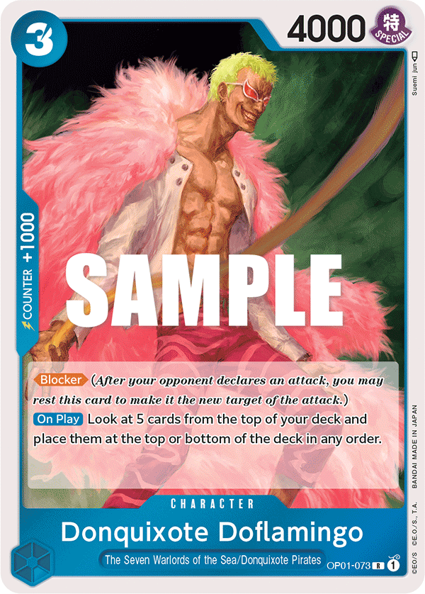 Donquixote Doflamingo — OP01-073