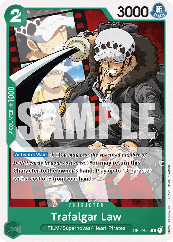 Trafalgar Law — OP02-035p2