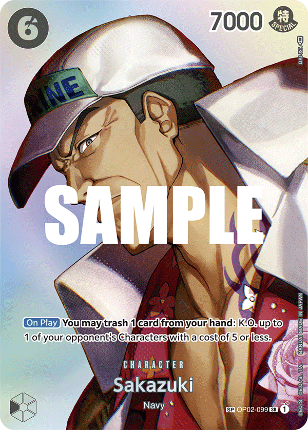 Sakazuki — OP02-099p2