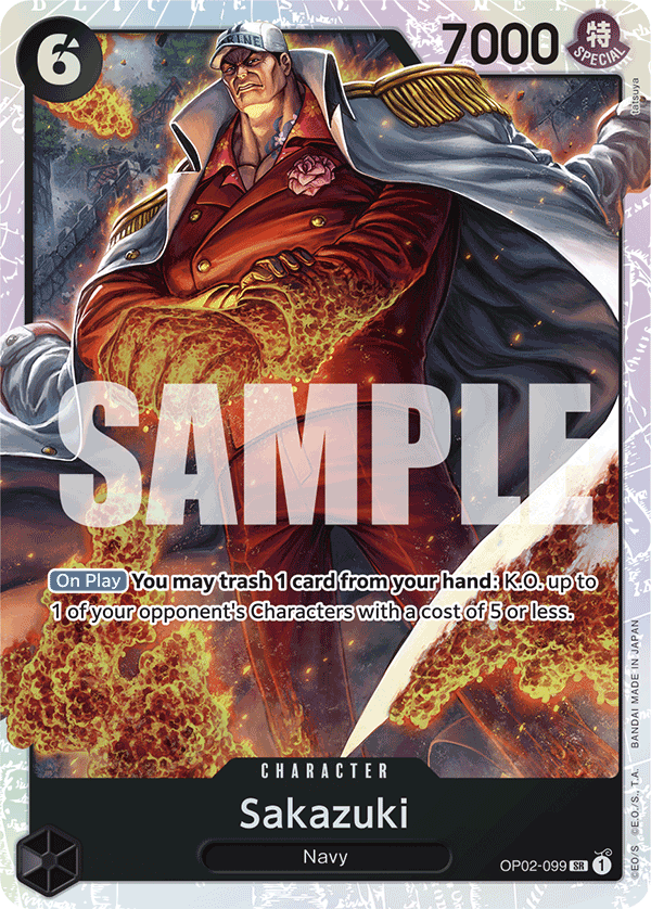 Sakazuki — OP02-099r1