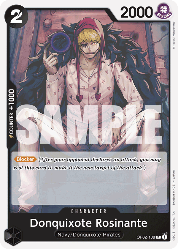 Donquixote Rosinante — OP02-108r1