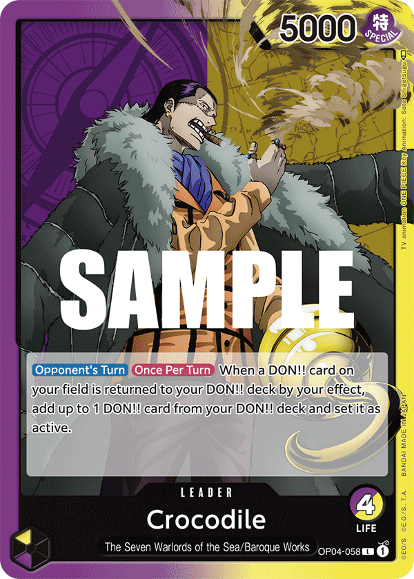 Crocodile — OP04-058