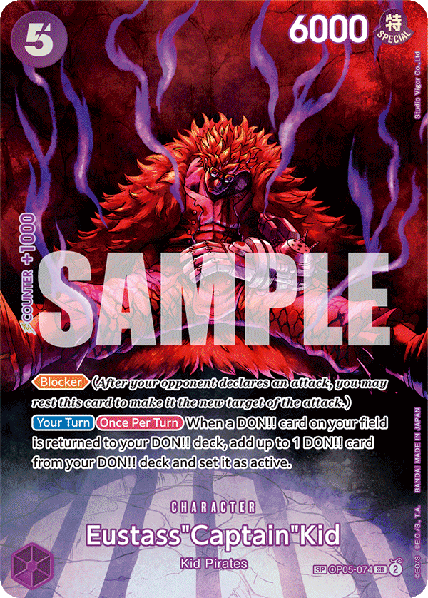 Eustass"Captain"Kid — OP05-074p3