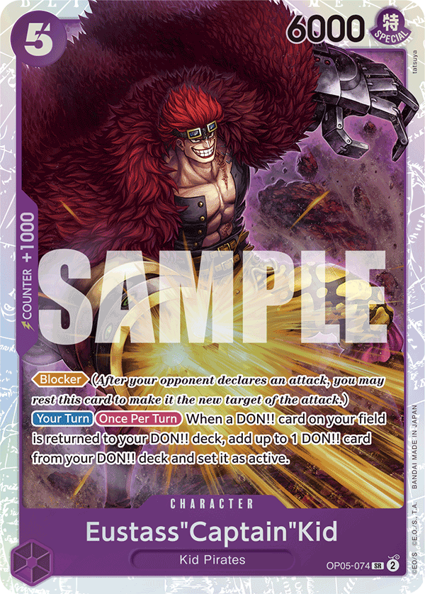 Eustass"Captain"Kid — OP05-074r1