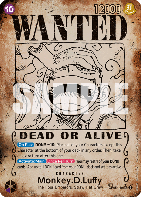 Monkey.D.Luffy — OP05-119p6
