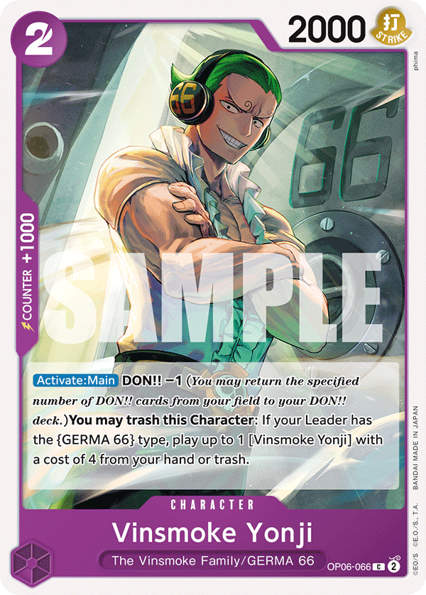 Vinsmoke Yonji — OP06-066