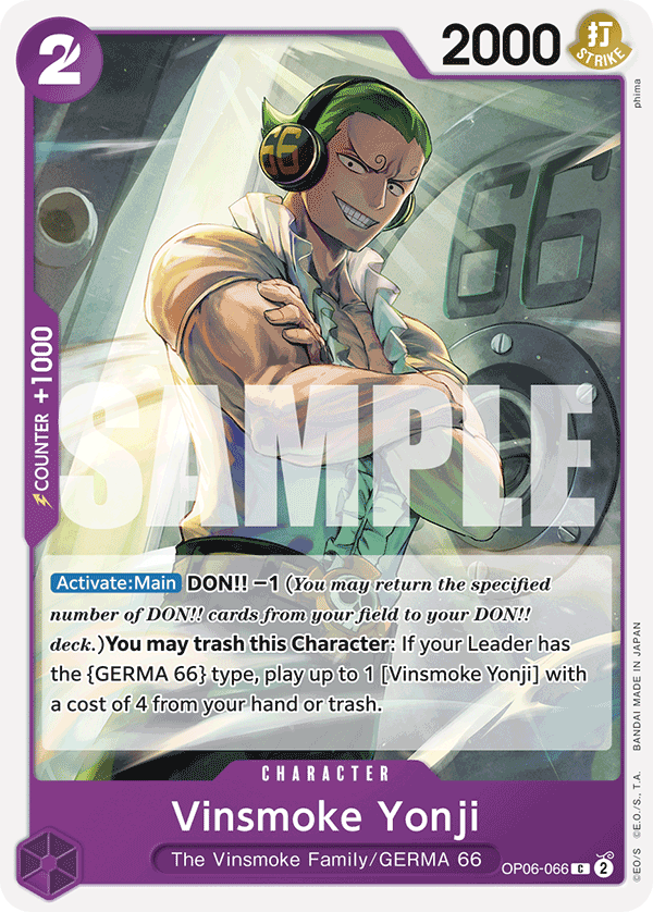 Vinsmoke Yonji — OP06-066r1