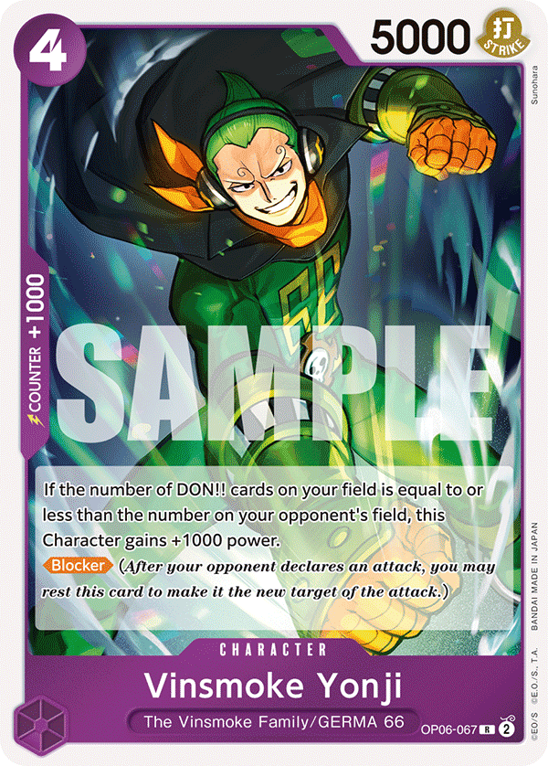 Vinsmoke Yonji — OP06-067