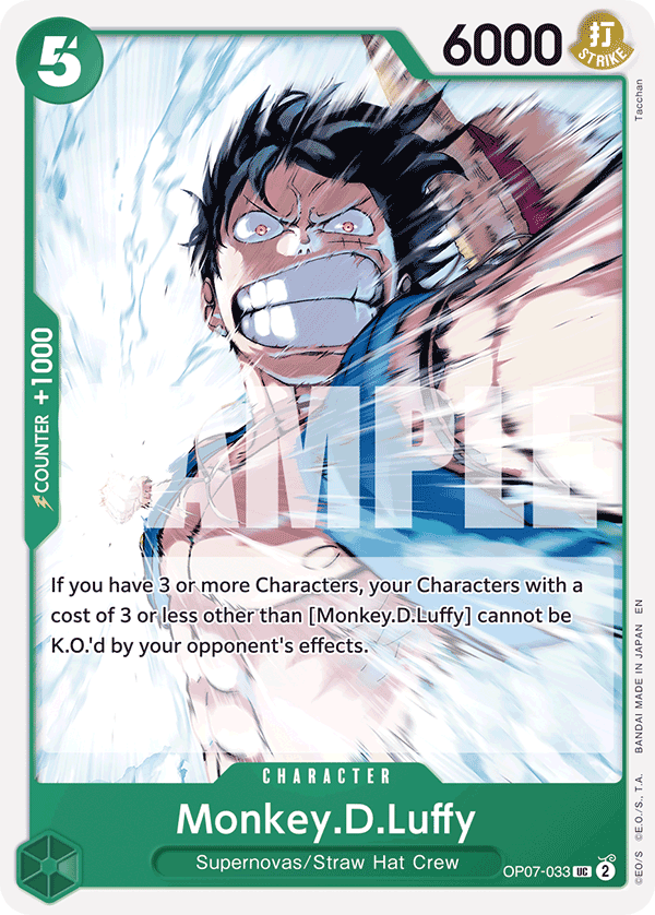 Monkey.D.Luffy — OP07-033r1