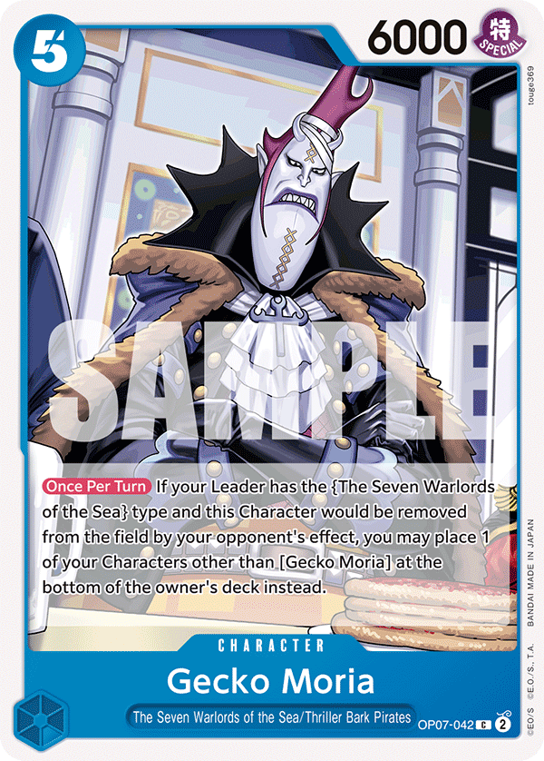 Gecko Moria — OP07-042