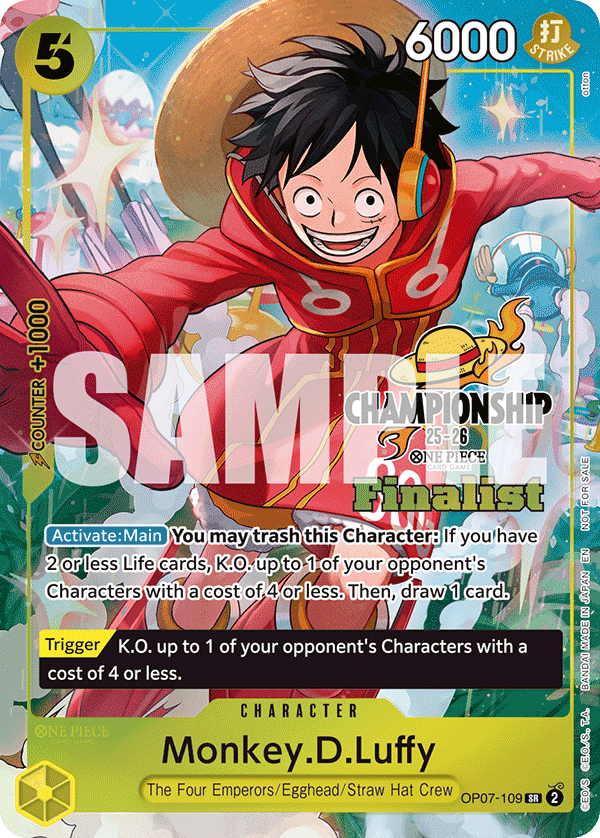 Monkey.D.Luffy — OP07-109p4
