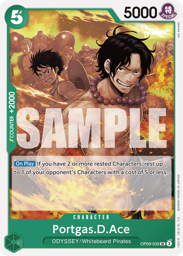 Portgas.D.Ace — OP09-035