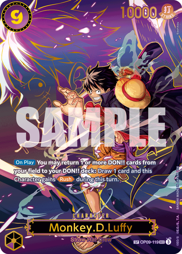 Monkey.D.Luffy — OP09-119p3
