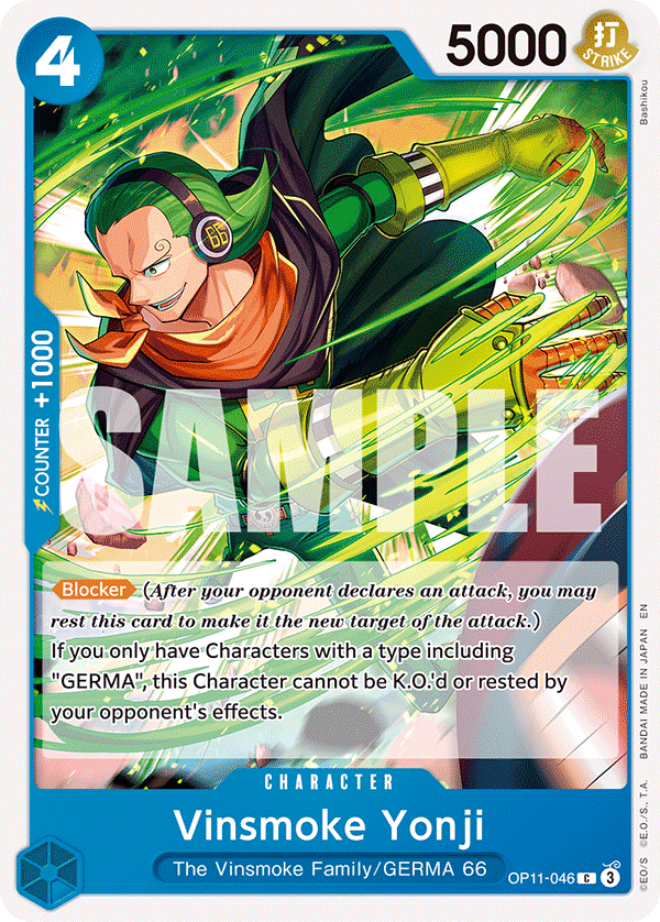 Vinsmoke Yonji — OP11-046