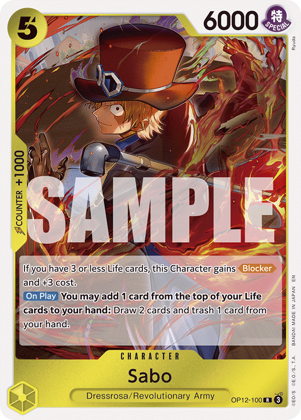 Sabo — OP12-100