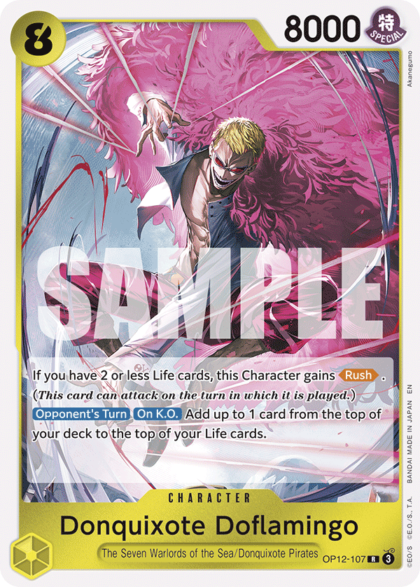 Donquixote Doflamingo — OP12-107
