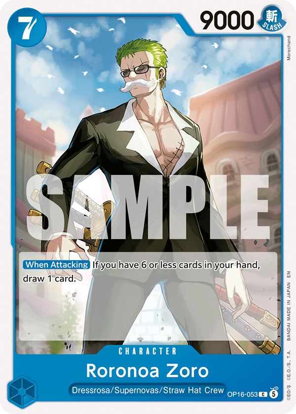 Roronoa Zoro — OP16-053
