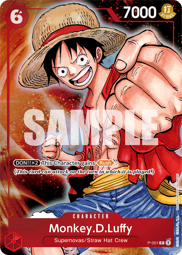 Monkey.D.Luffy — P-001p6