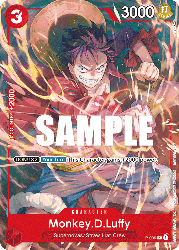 Monkey.D.Luffy — P-006