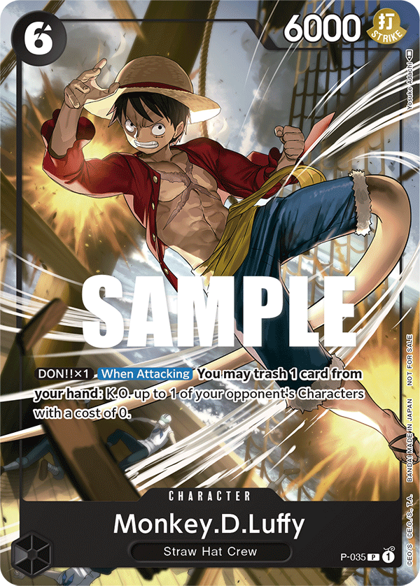 Monkey.D.Luffy — P-035