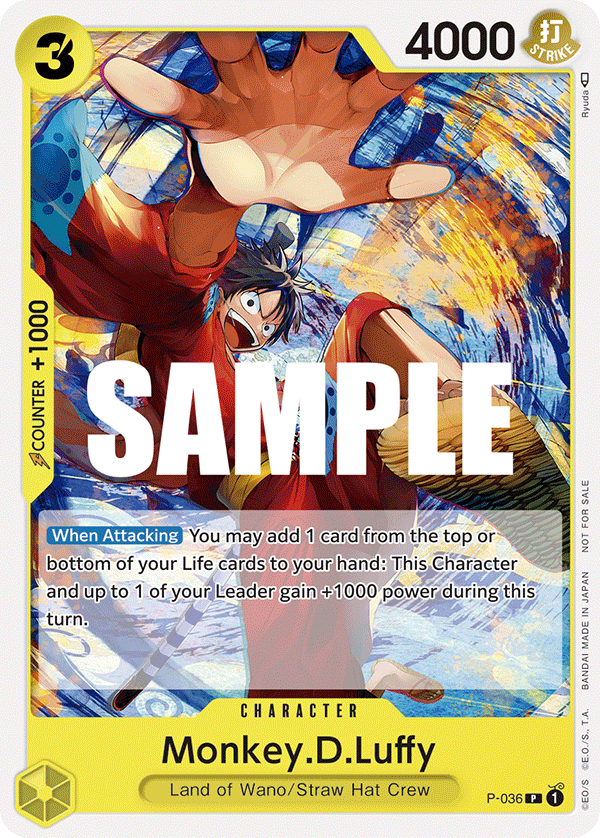 Monkey.D.Luffy — P-036