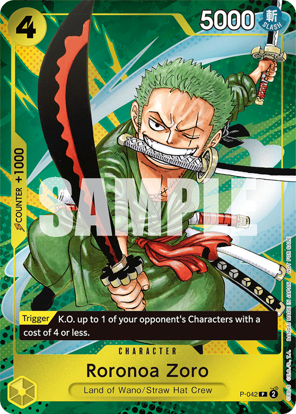 Roronoa Zoro — P-042