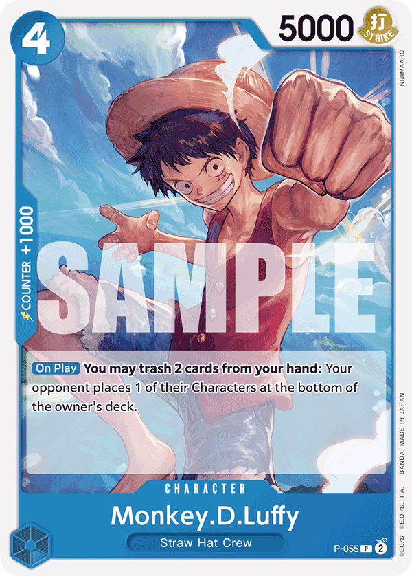 Monkey.D.Luffy — P-055r1