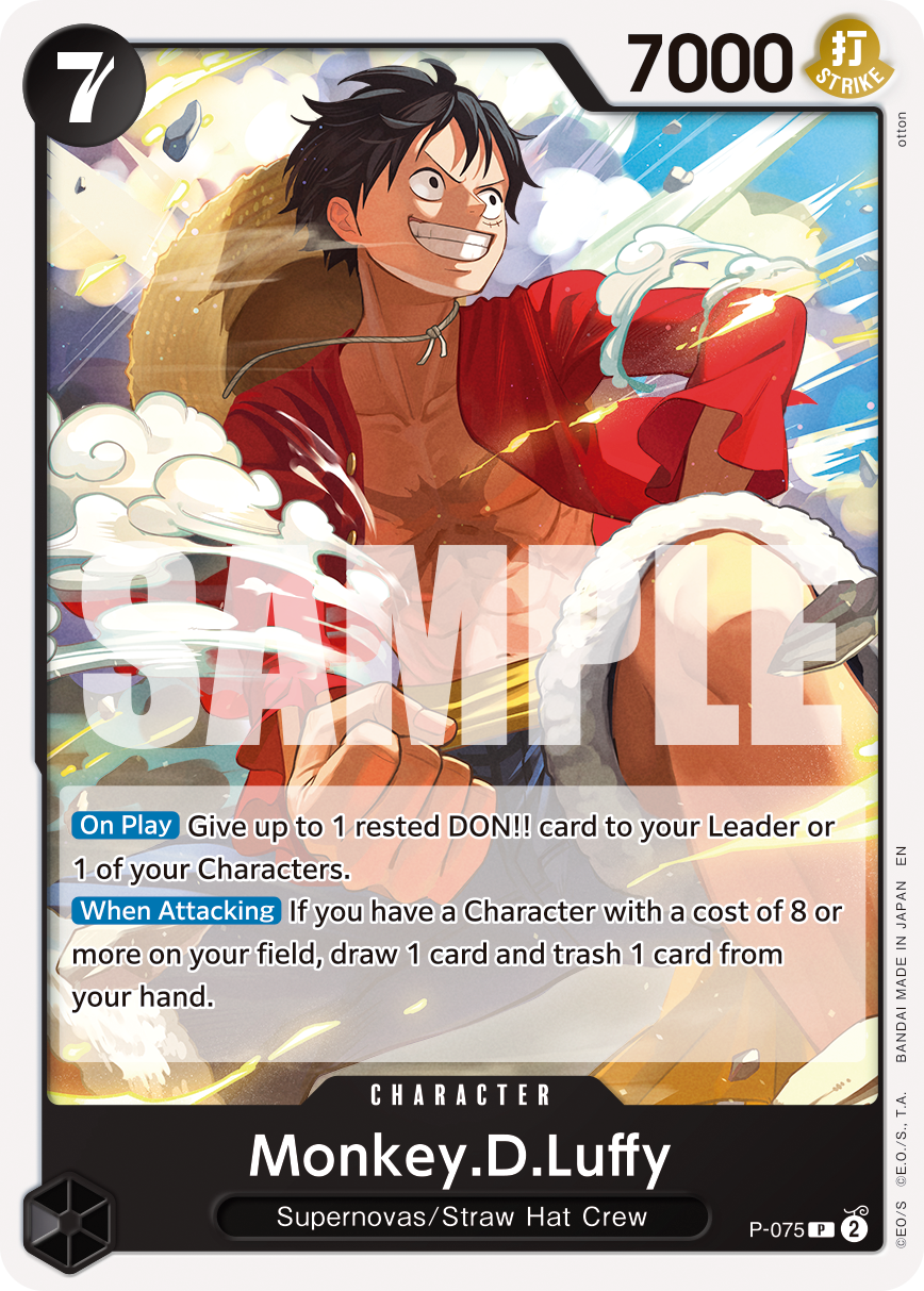 Monkey.D.Luffy — P-075