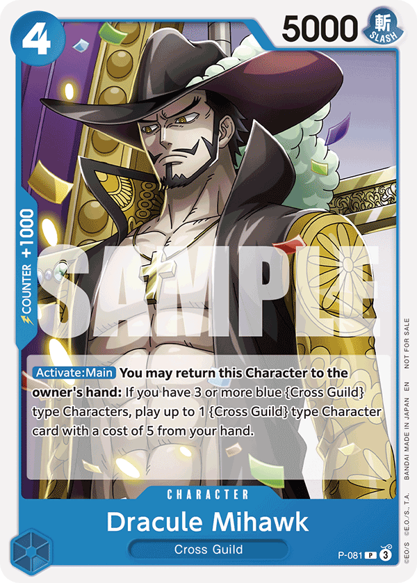 Dracule Mihawk — P-081