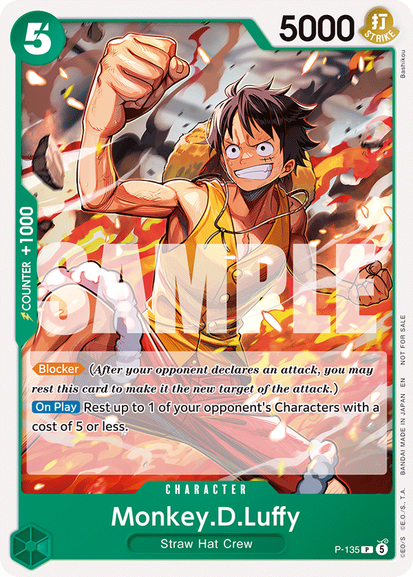 Monkey.D.Luffy — P-135