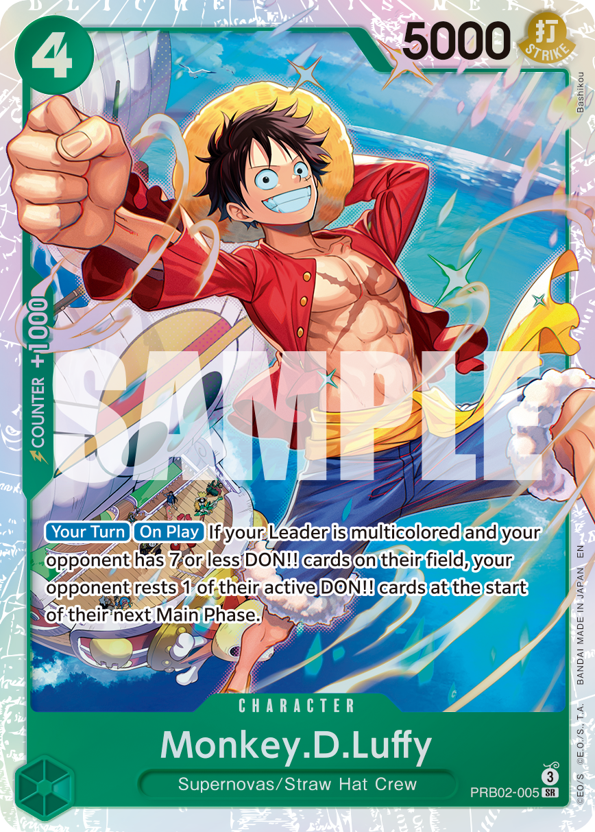 Monkey.D.Luffy — PRB02-005