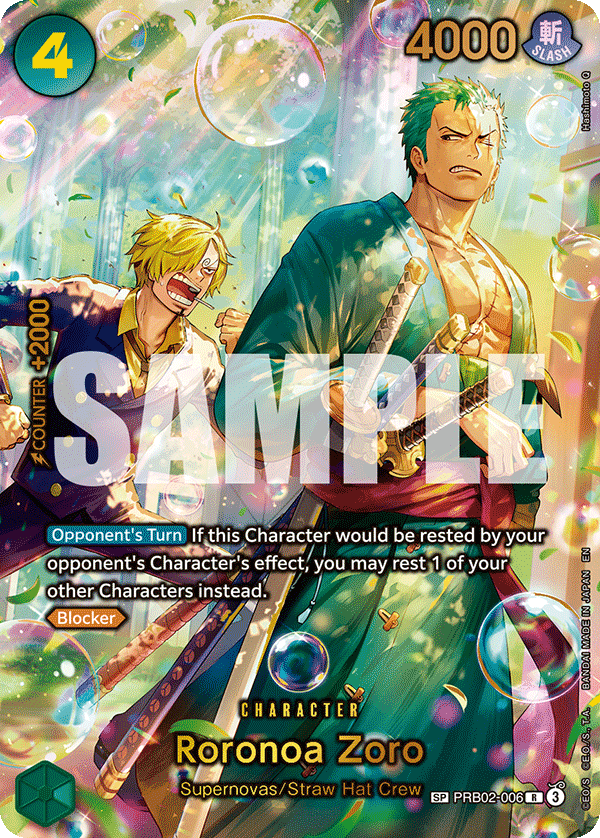 Roronoa Zoro — PRB02-006p2