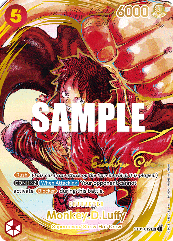 Monkey.D.Luffy — ST01-012p3