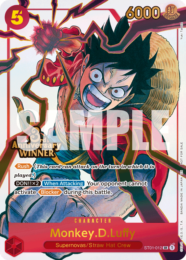 Monkey.D.Luffy — ST01-012p6