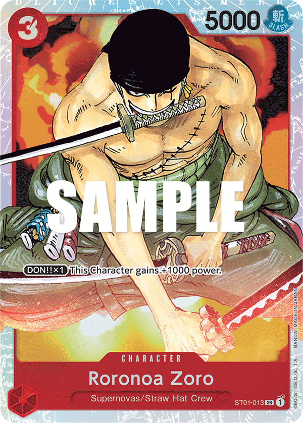 Roronoa Zoro — ST01-013