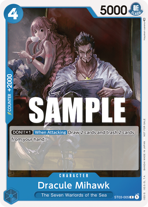 Dracule Mihawk — ST03-005p1