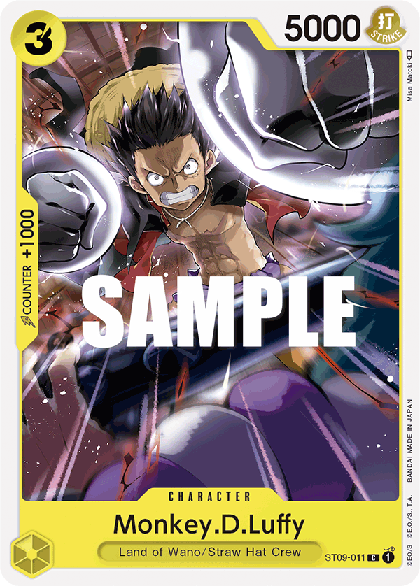 Monkey.D.Luffy — ST09-011