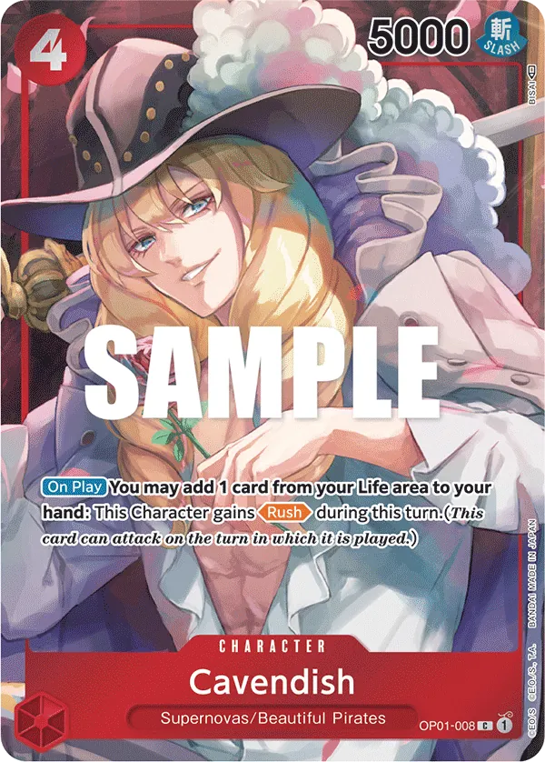 Cavendish — OP01-008p1