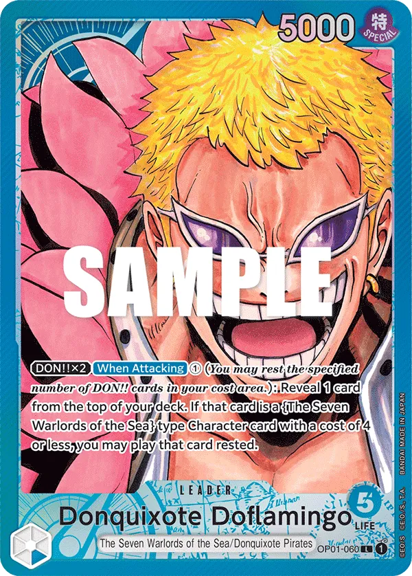 Donquixote Doflamingo — OP01-060p1