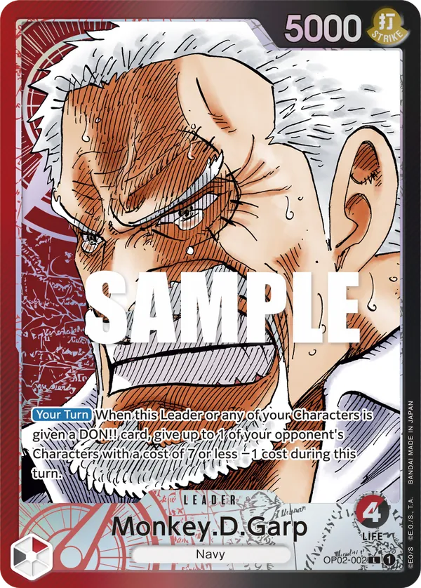 Monkey.D.Garp — OP02-002p1