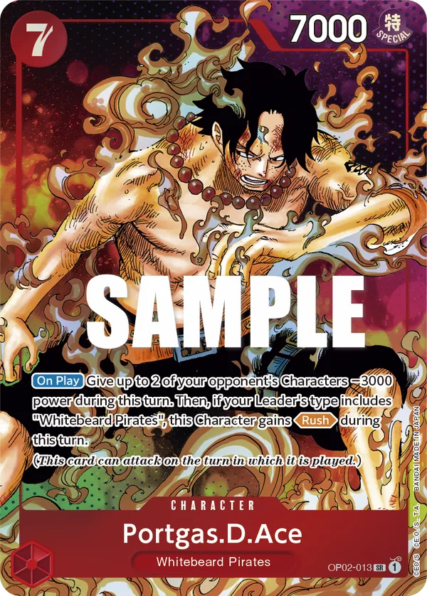 Portgas.D.Ace — OP02-013p1