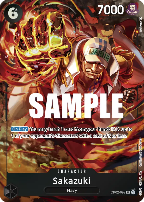 Sakazuki — OP02-099p1