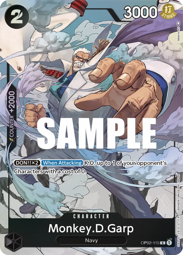 Monkey.D.Garp — OP02-115p1
