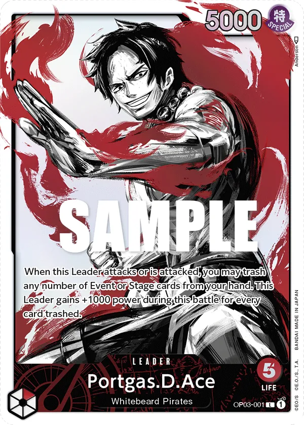 Portgas.D.Ace — OP03-001p1