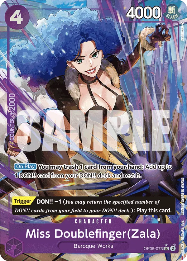 Miss Doublefinger(Zala) — OP05-073p2