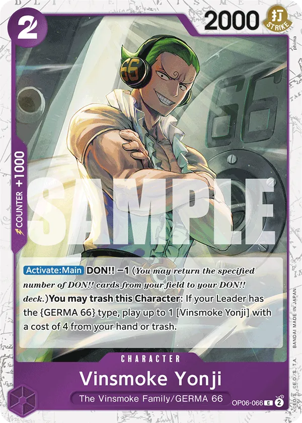 Vinsmoke Yonji — OP06-066p1