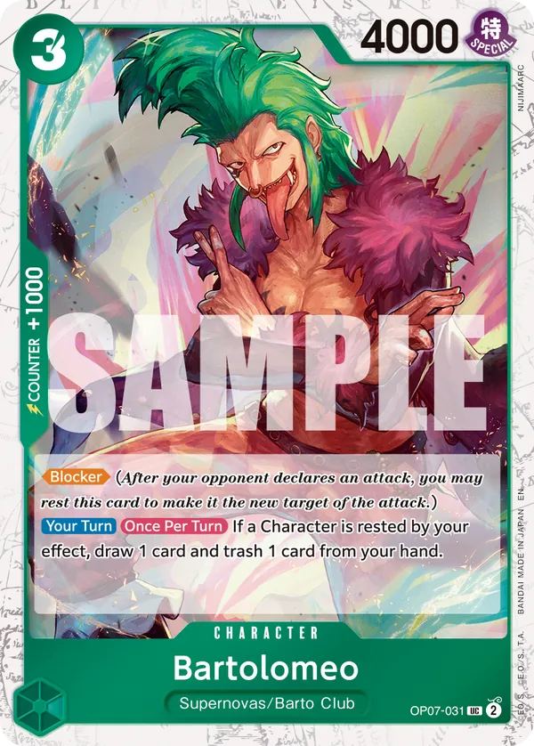Bartolomeo — OP07-031p1