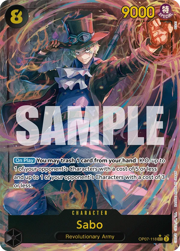 Sabo — OP07-118p1
