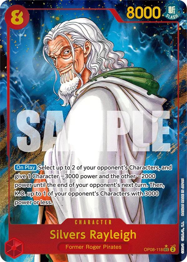 Silvers Rayleigh — OP08-118p1